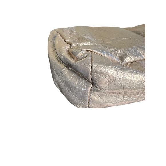 Balenciaga NWT Small Monaco Shoulder Bag in Beige/Gold - Picture 7 of 16